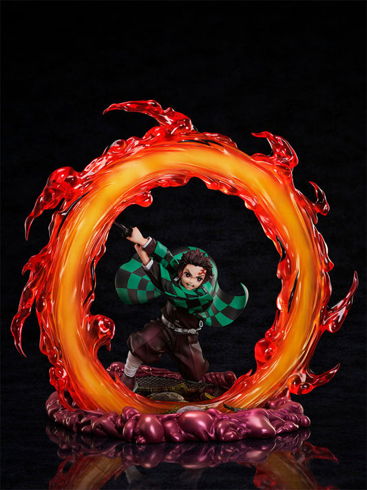 Tanjiro Kamado Hinokami Kagura Clear Blue Sky 1/8 Scale Figure