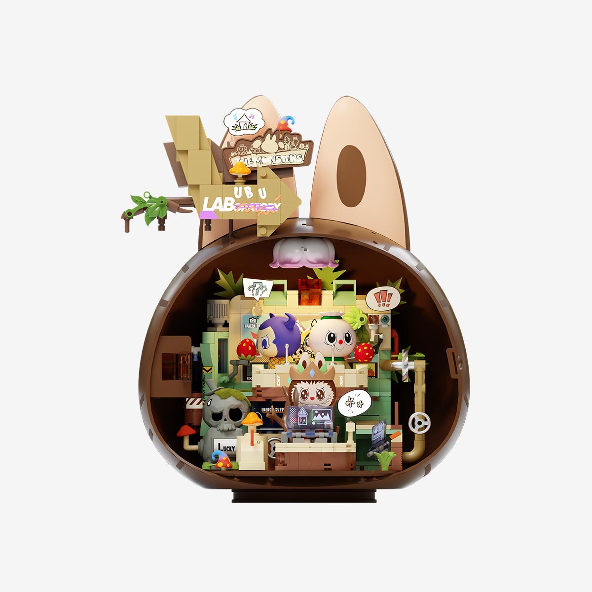 Labubu THE MONSTERS Forest Secret Base Series Blocks-Playful Home