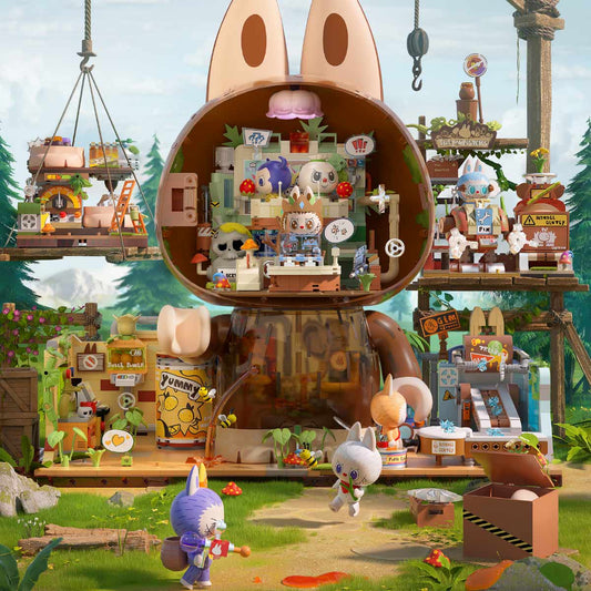 Labubu THE MONSTERS Forest Secret Base Series Blocks-Playful Home