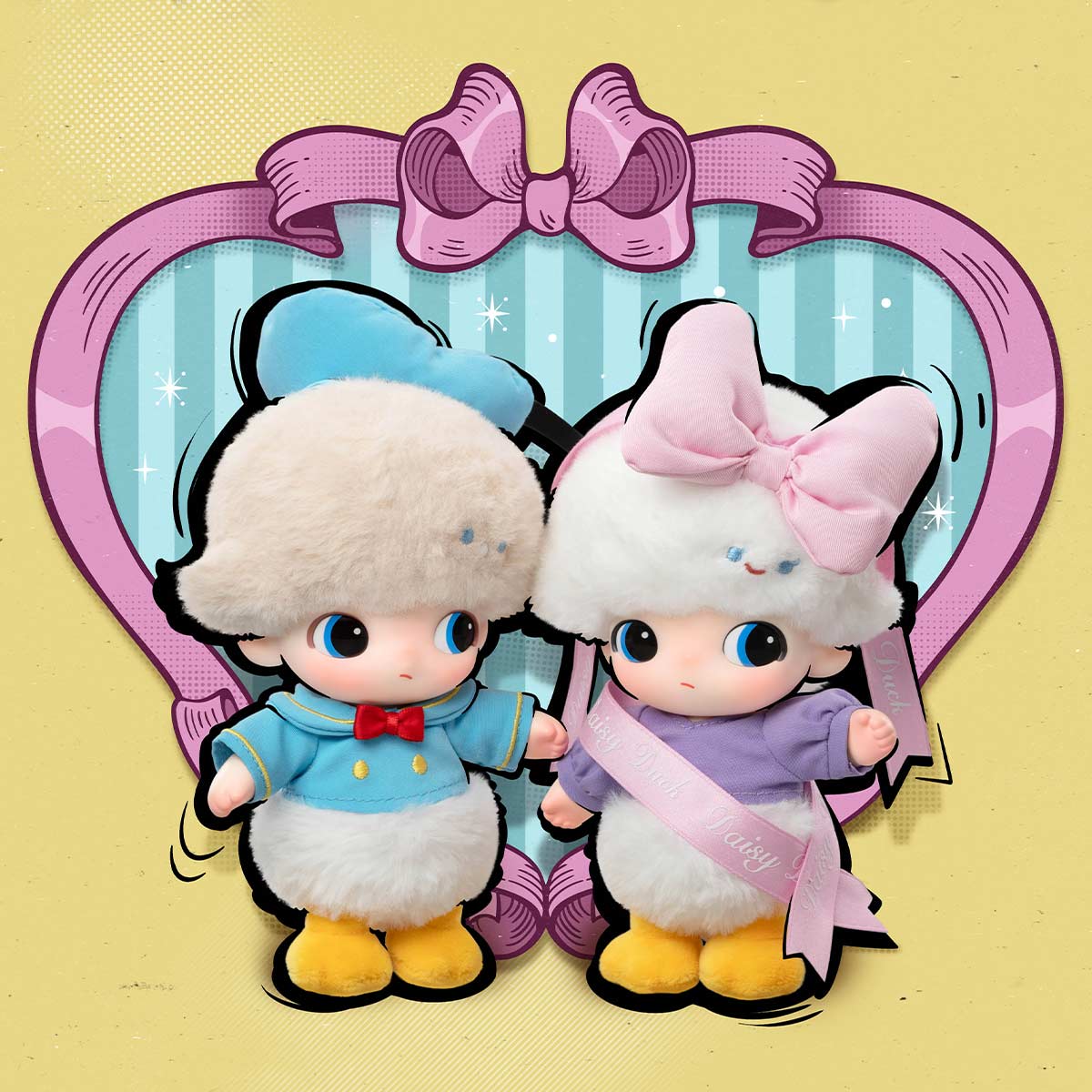 DIMOO World x Disney Vinyl Plush Keychain Blind Box