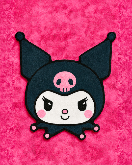 Kuromi Rebel Cutie Rug