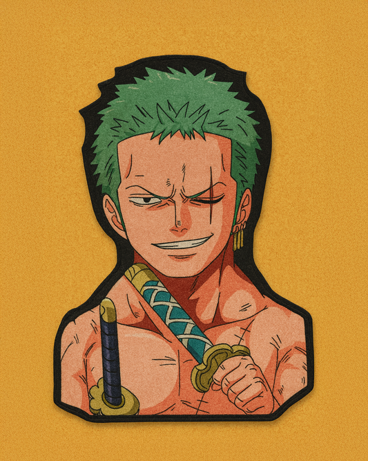 Roronoa Zoro Three Swords Rug
