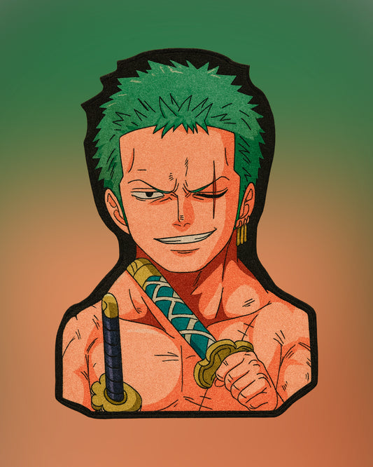 Roronoa Zoro Three Swords Rug