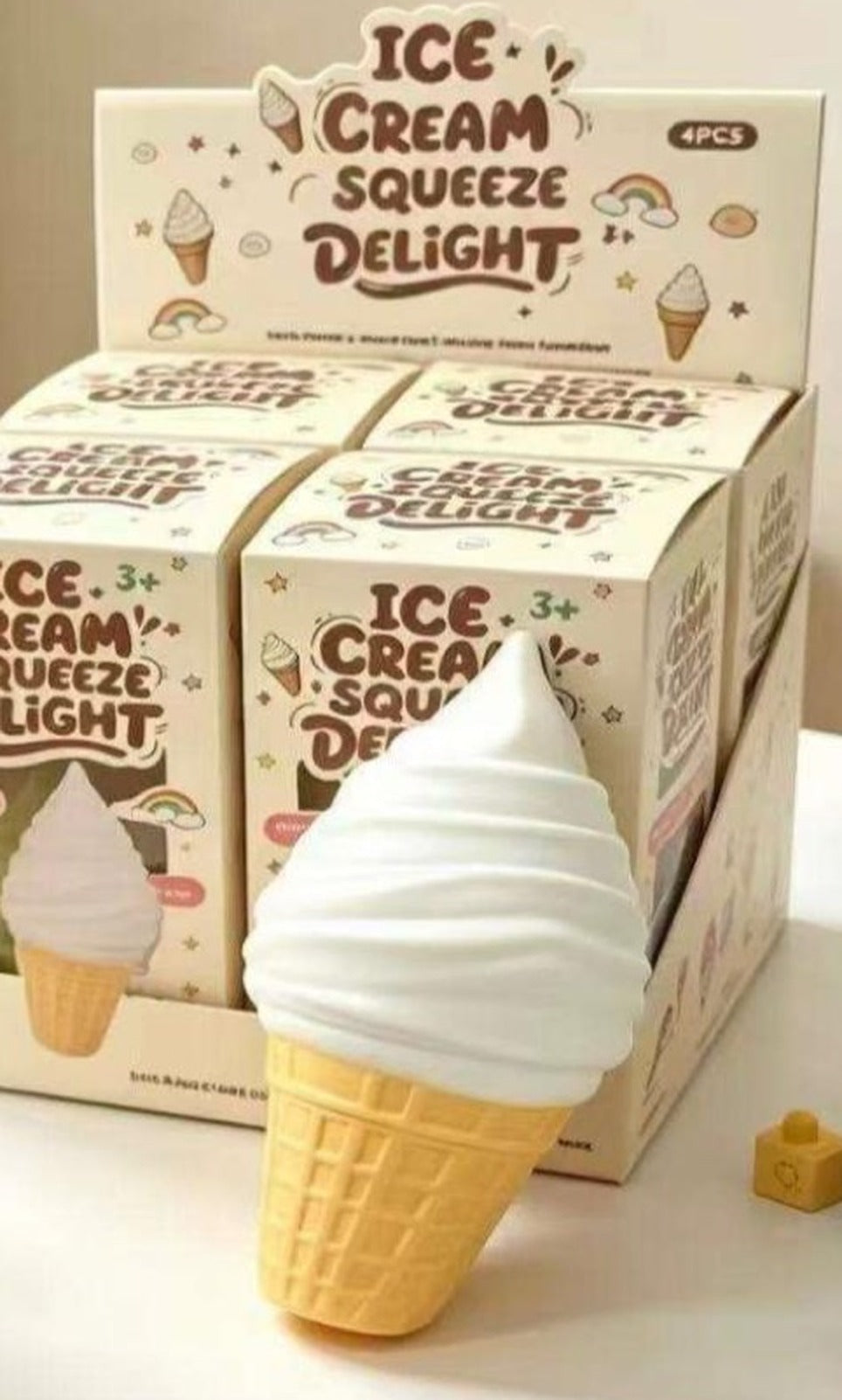 Ice Cream Jumbo Squishy