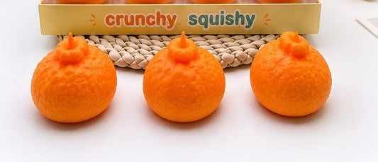Orange Crunchy Squishy