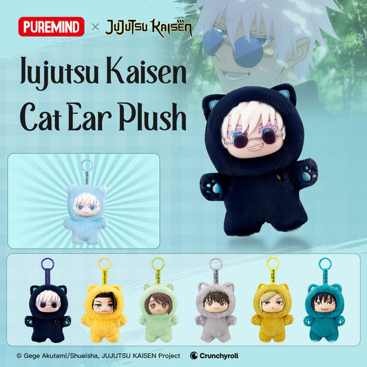 Jujutsu Kaisen Cat Ear Plush Vinyl Plush Blind Box