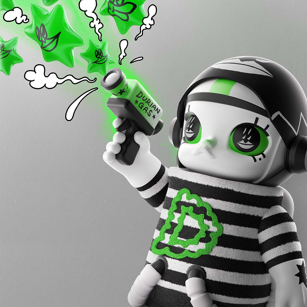 MEGA SPACE MOLLY 400% Durian Man - LALA Company – lifenimestore