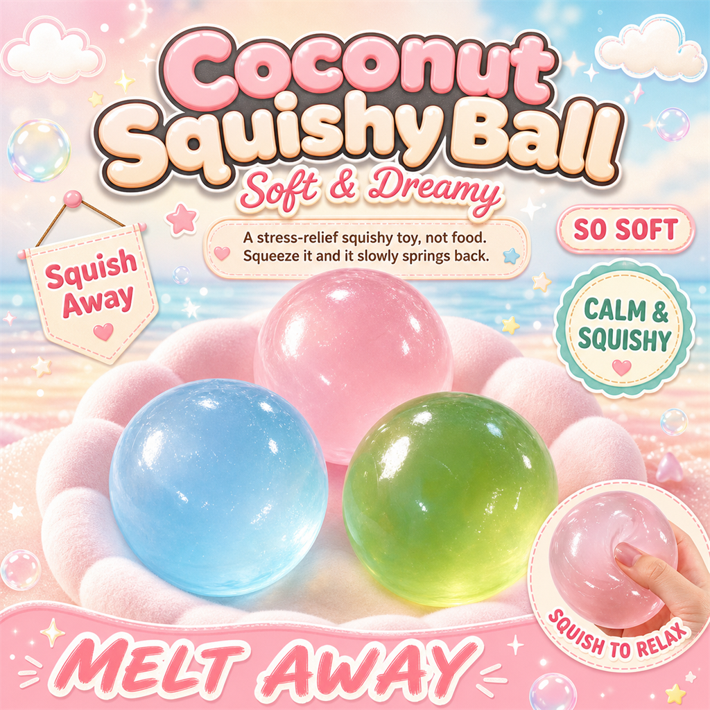 Coconut Oil Squishy