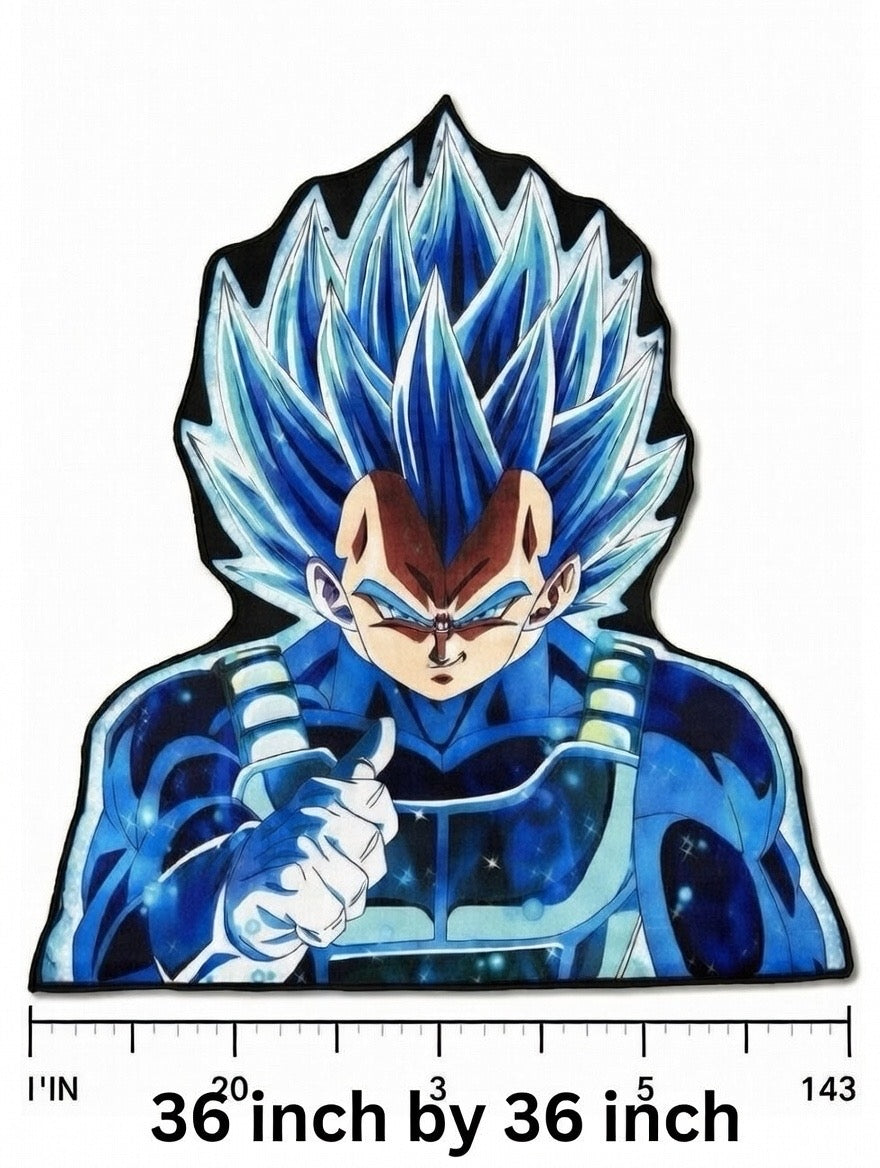 Vegeta Super Saiyan Blue form Rug