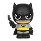 Batman PVC figural bank, chibi style, front view