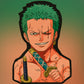 Roronoa Zoro Three Swords Rug