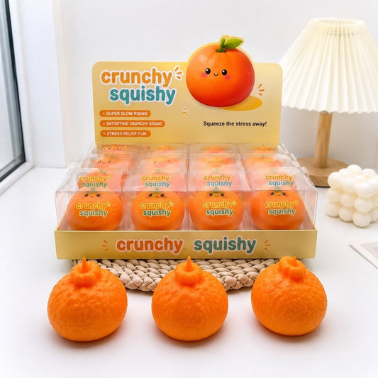 Orange Crunchy Squishy